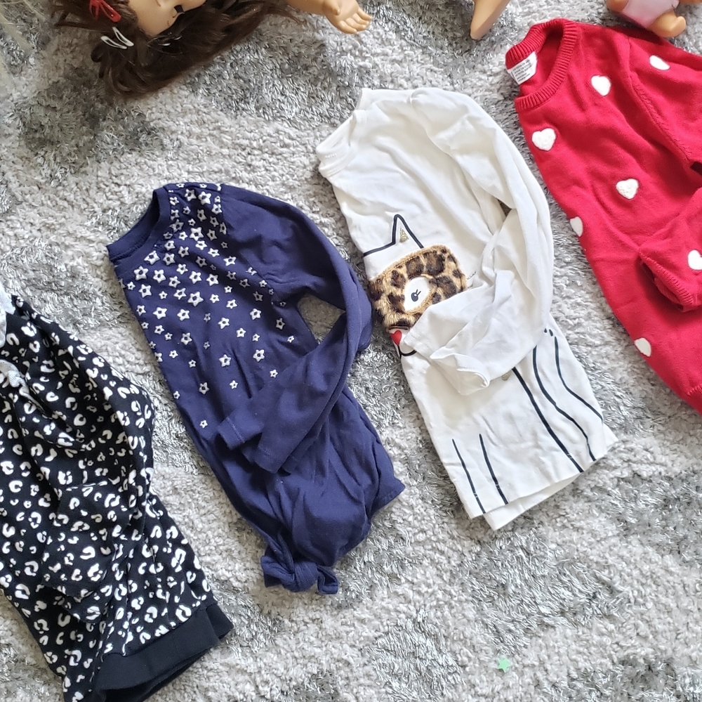 Toddler bundle long sleeve tops 4t